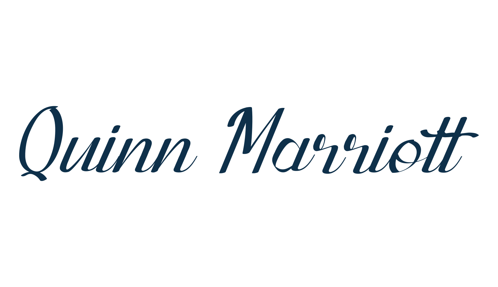 Quinn Marriott, display market font preview