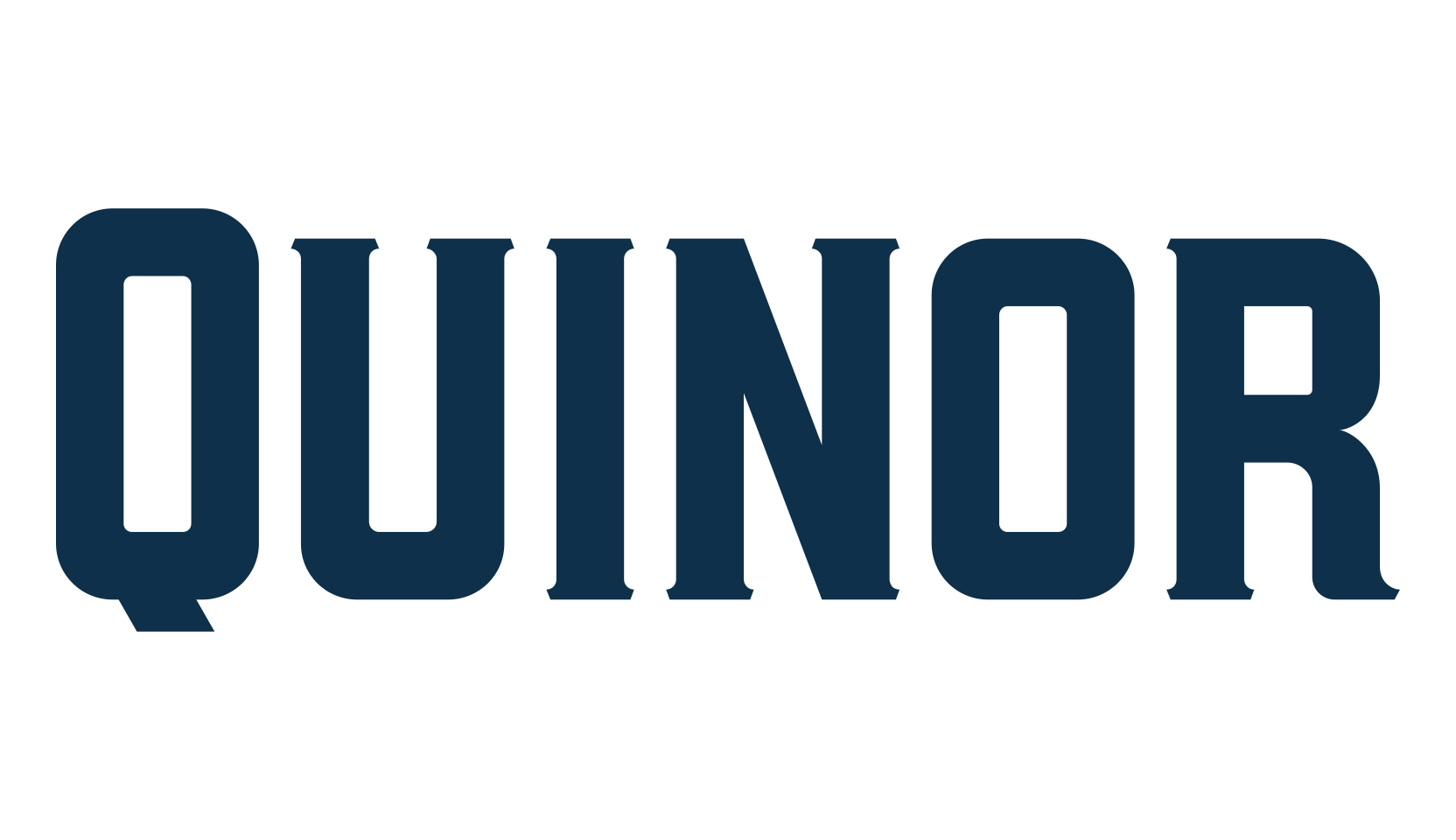 Quinor, retro font preview