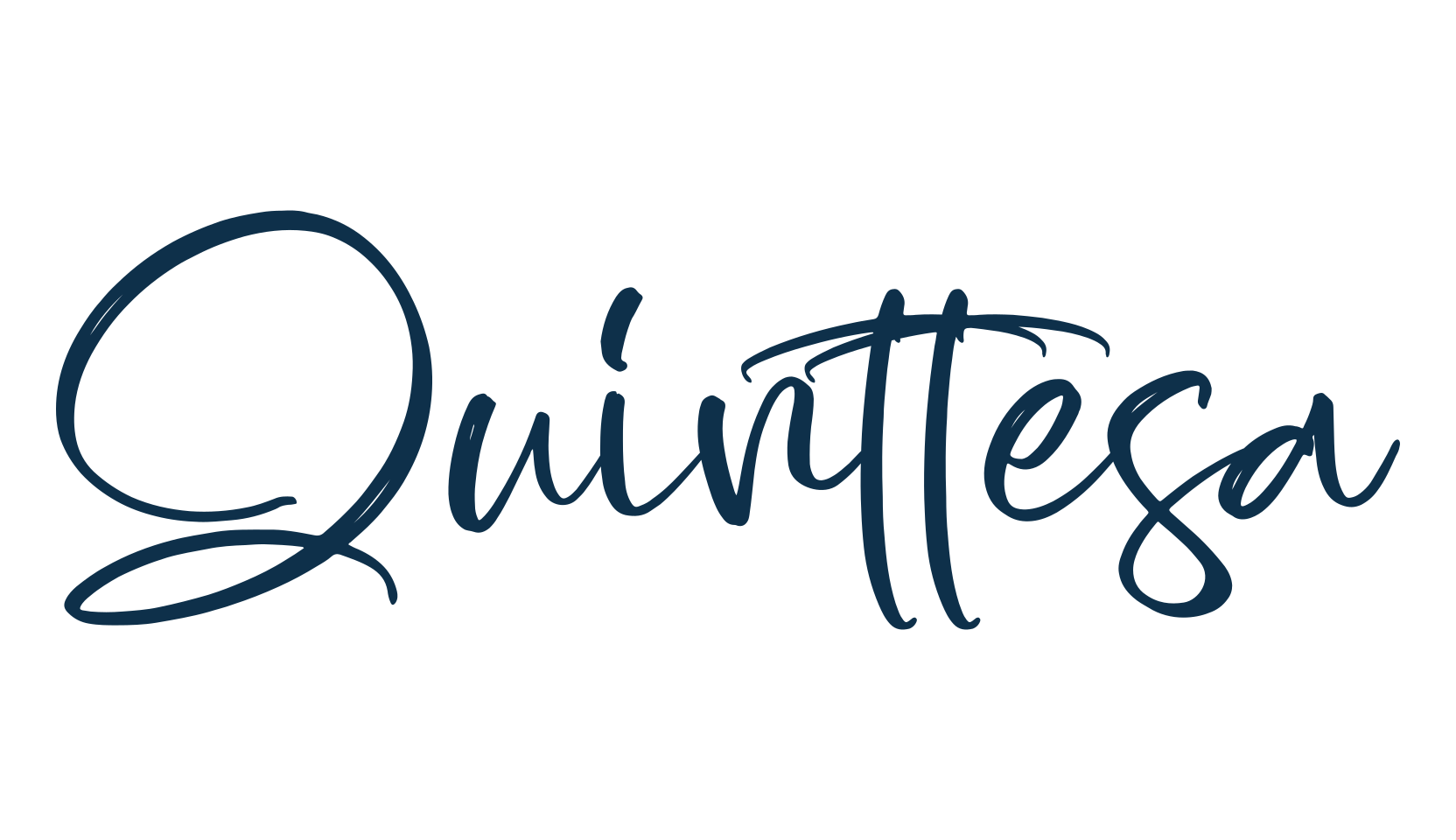 Quinttesa, handwriting font preview