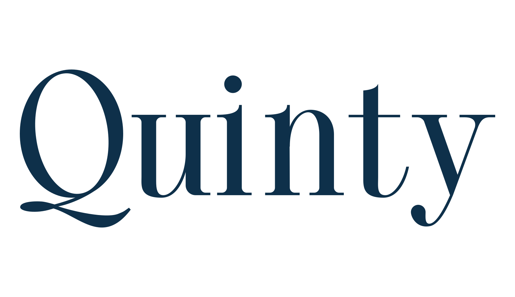 Quinty, serif font preview