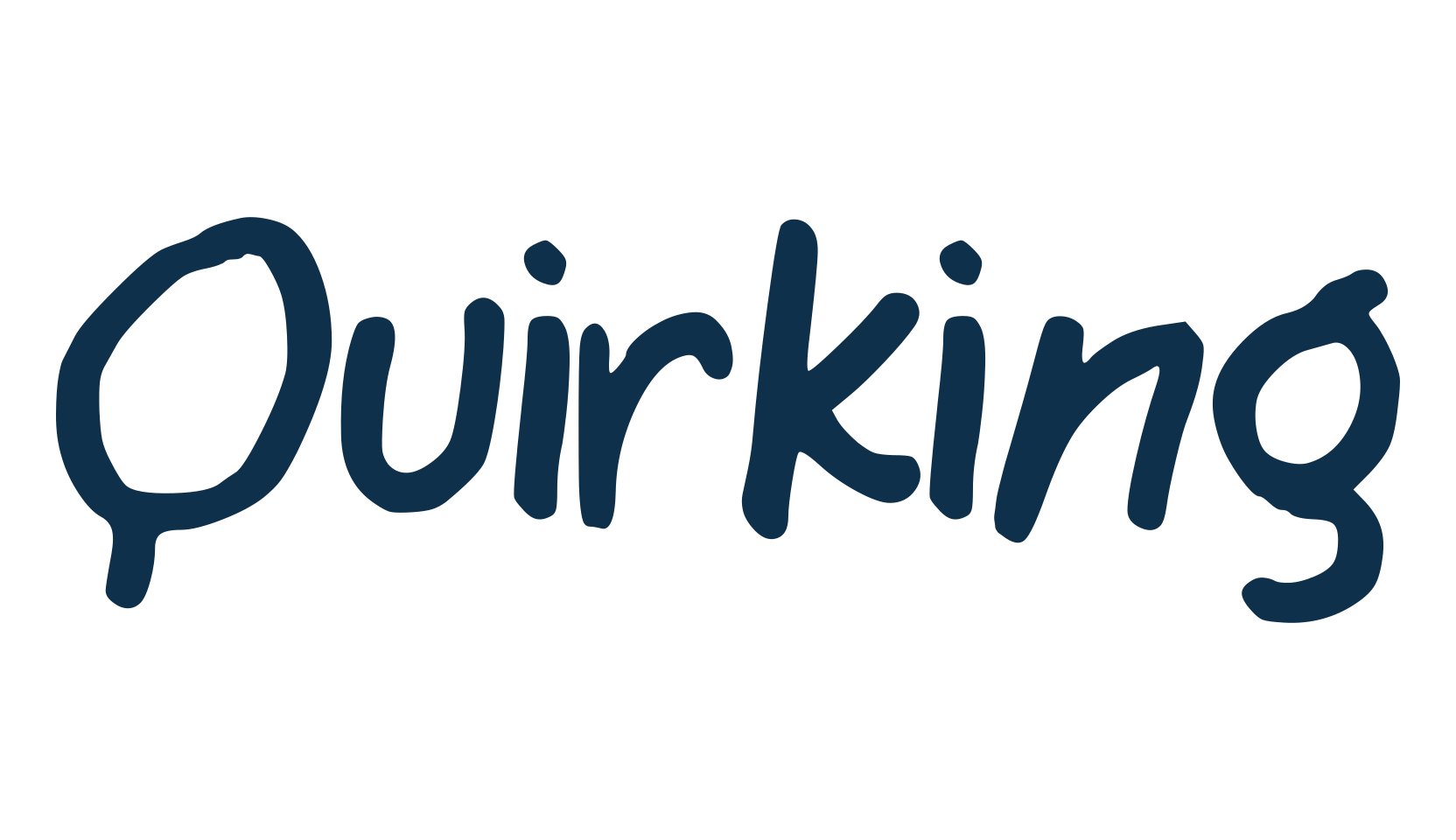 Quirking, script handwritten fancy decorative calligraphy font preview