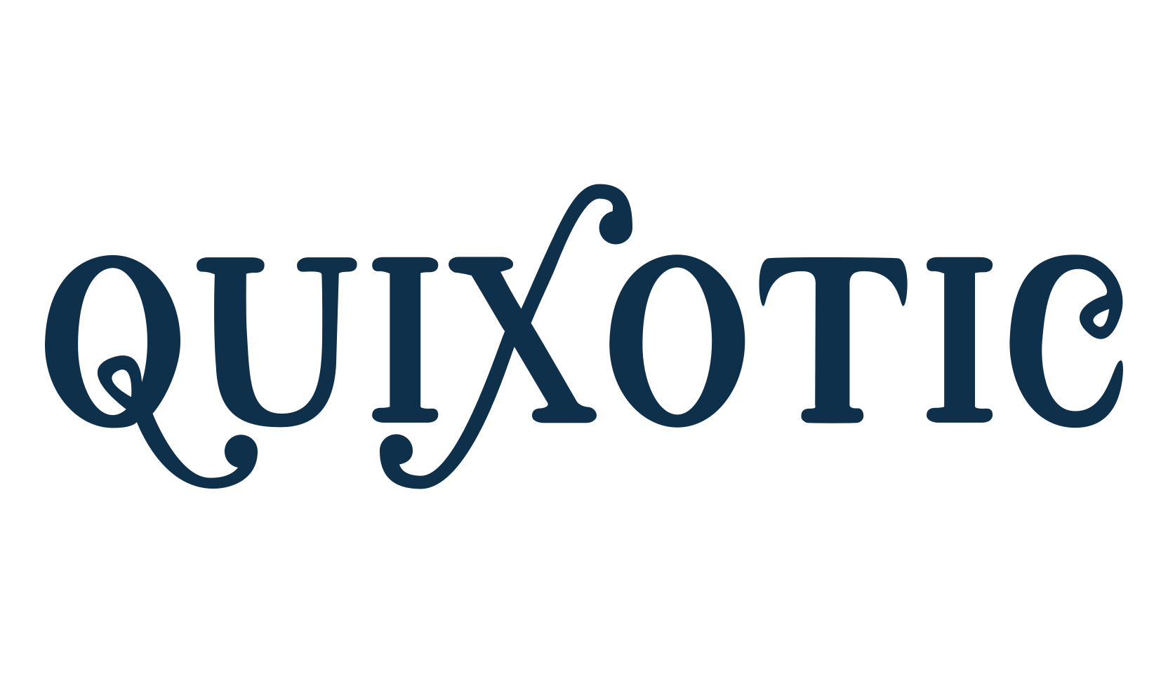 Quixotic (quixotic-2), fancy retro decorative font preview