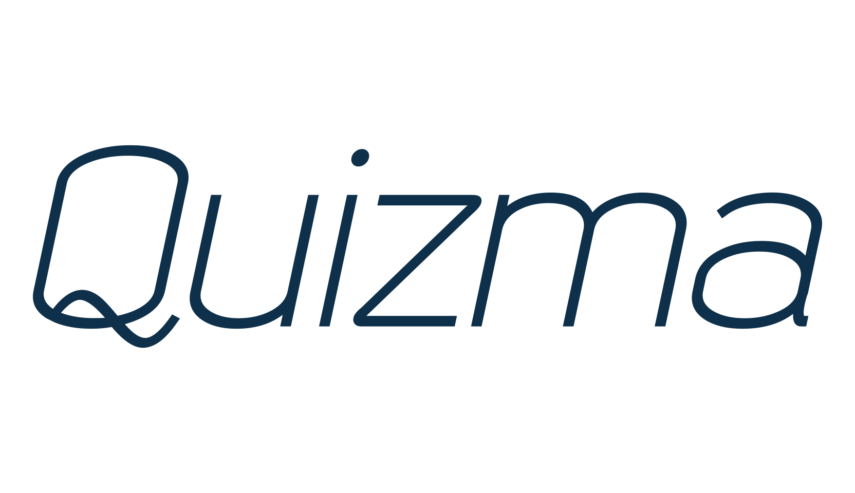 Quizma, basic sans serif font preview