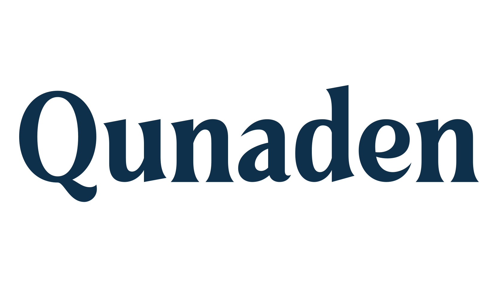 Qunaden, basic serif font preview