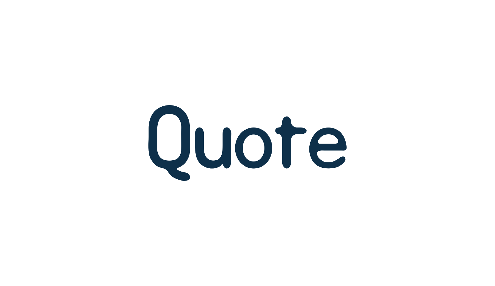 Quote, sans serif font preview