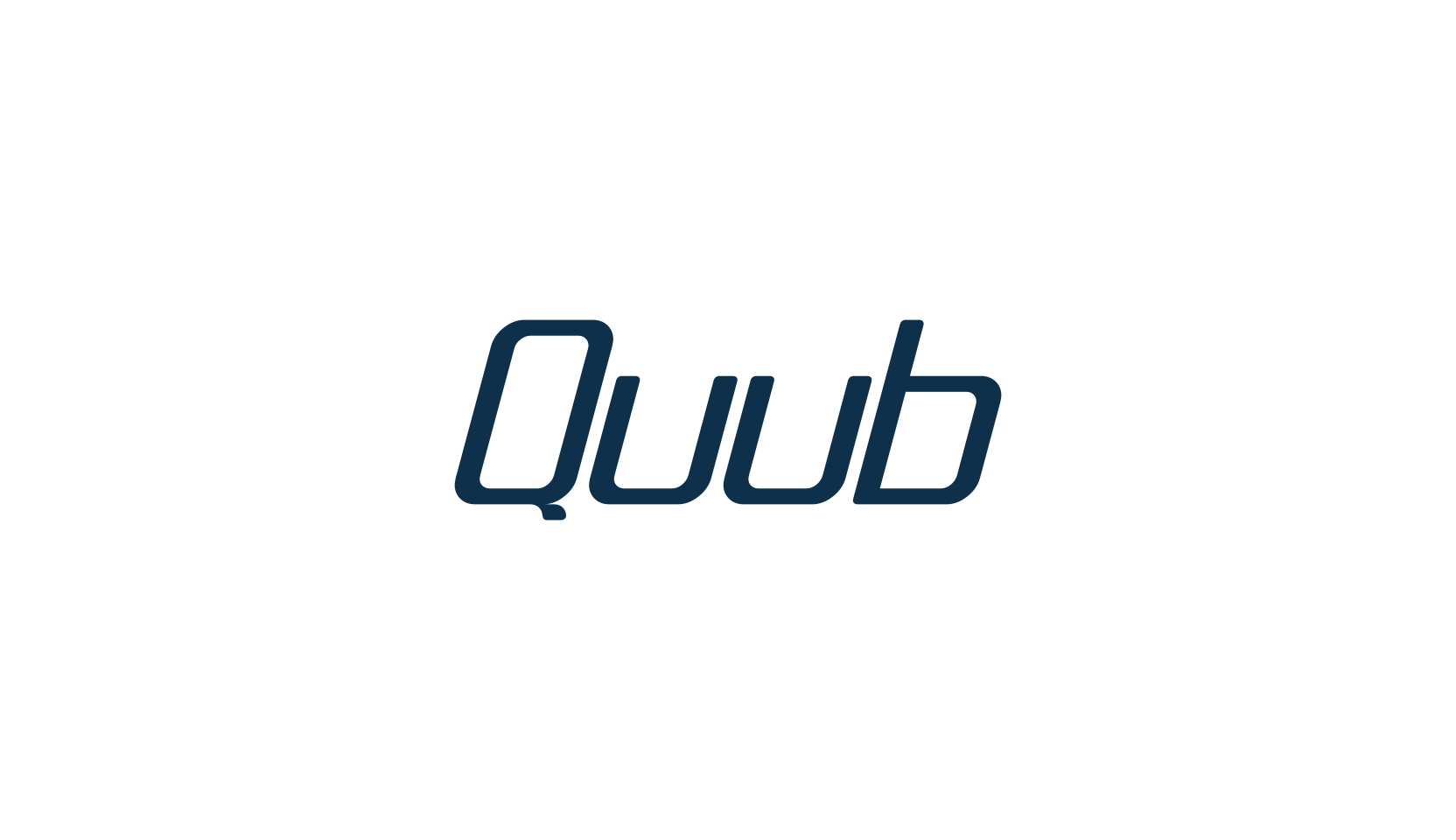 Quub, sans serif font preview