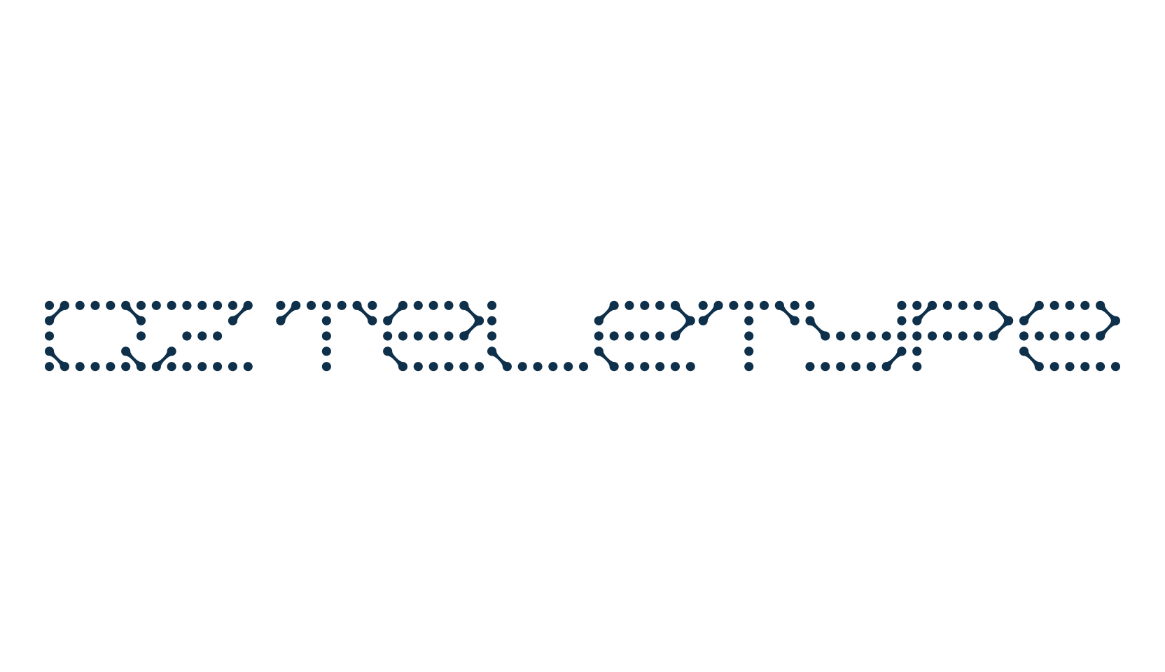 QZ Teletype, sci-fi font preview