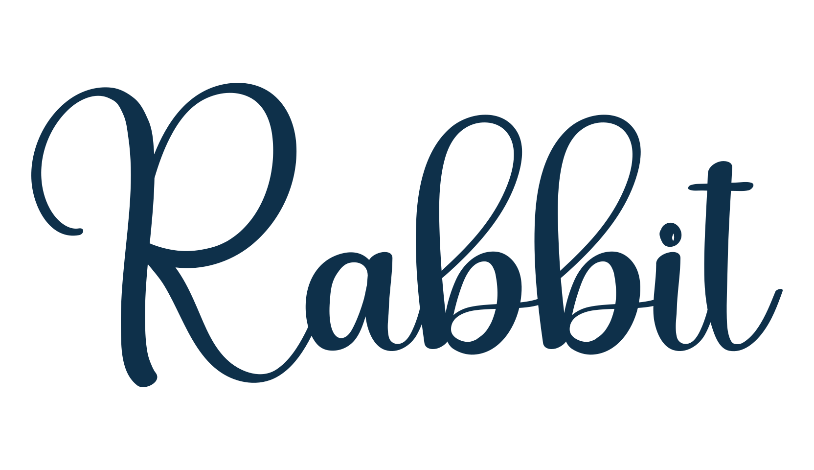 Rabbit (rabbit-8), various font preview