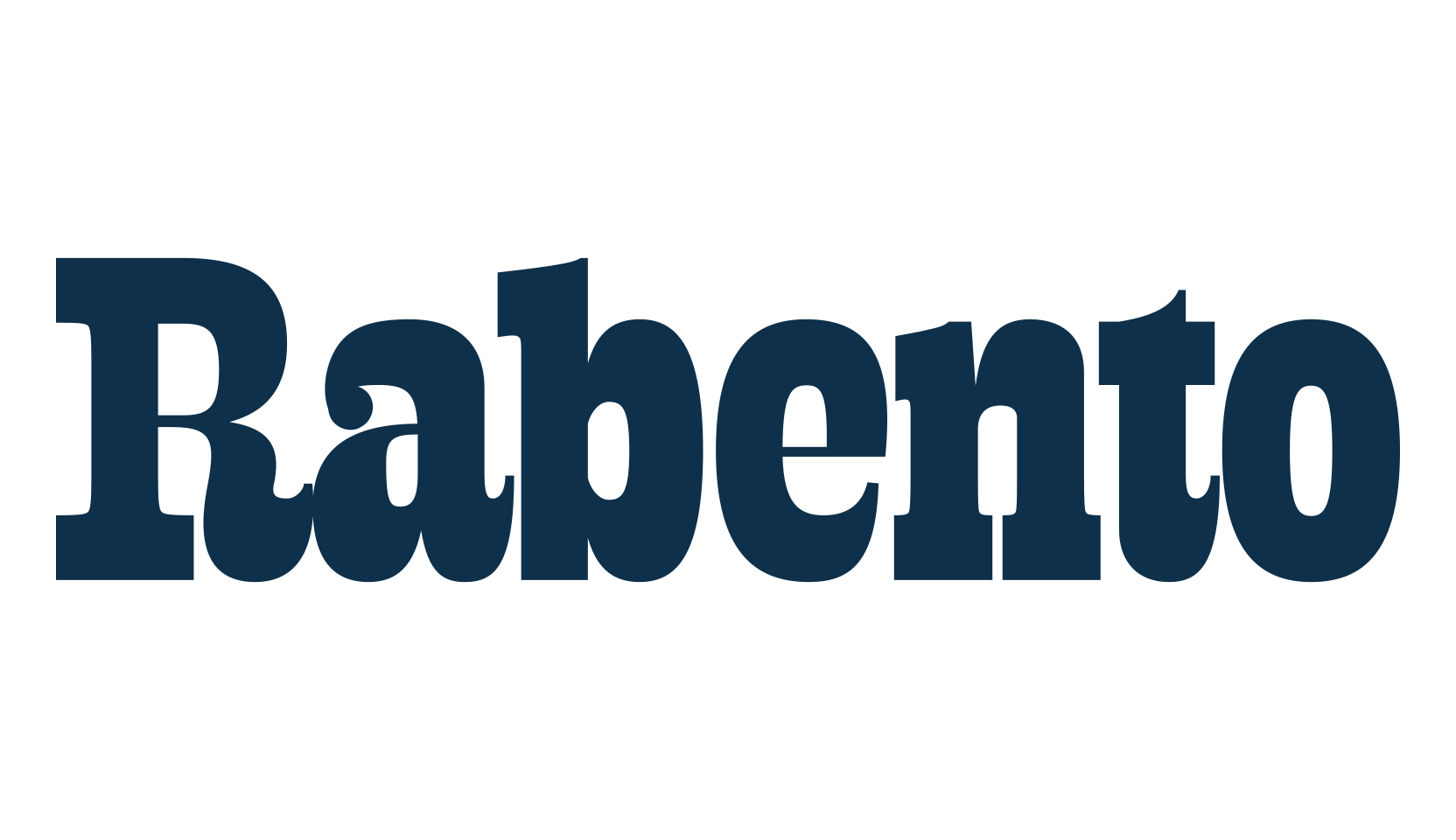 Rabento, serif font preview
