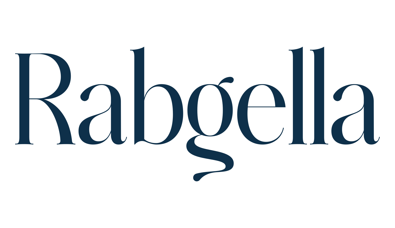 Rabgella, serif font preview