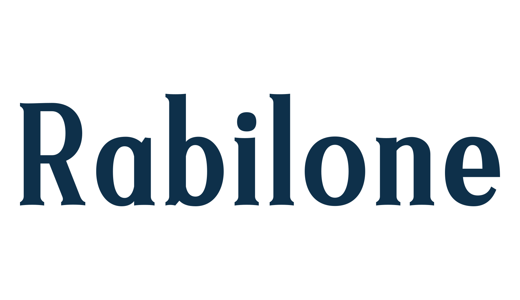Rabilone, basic serif font preview
