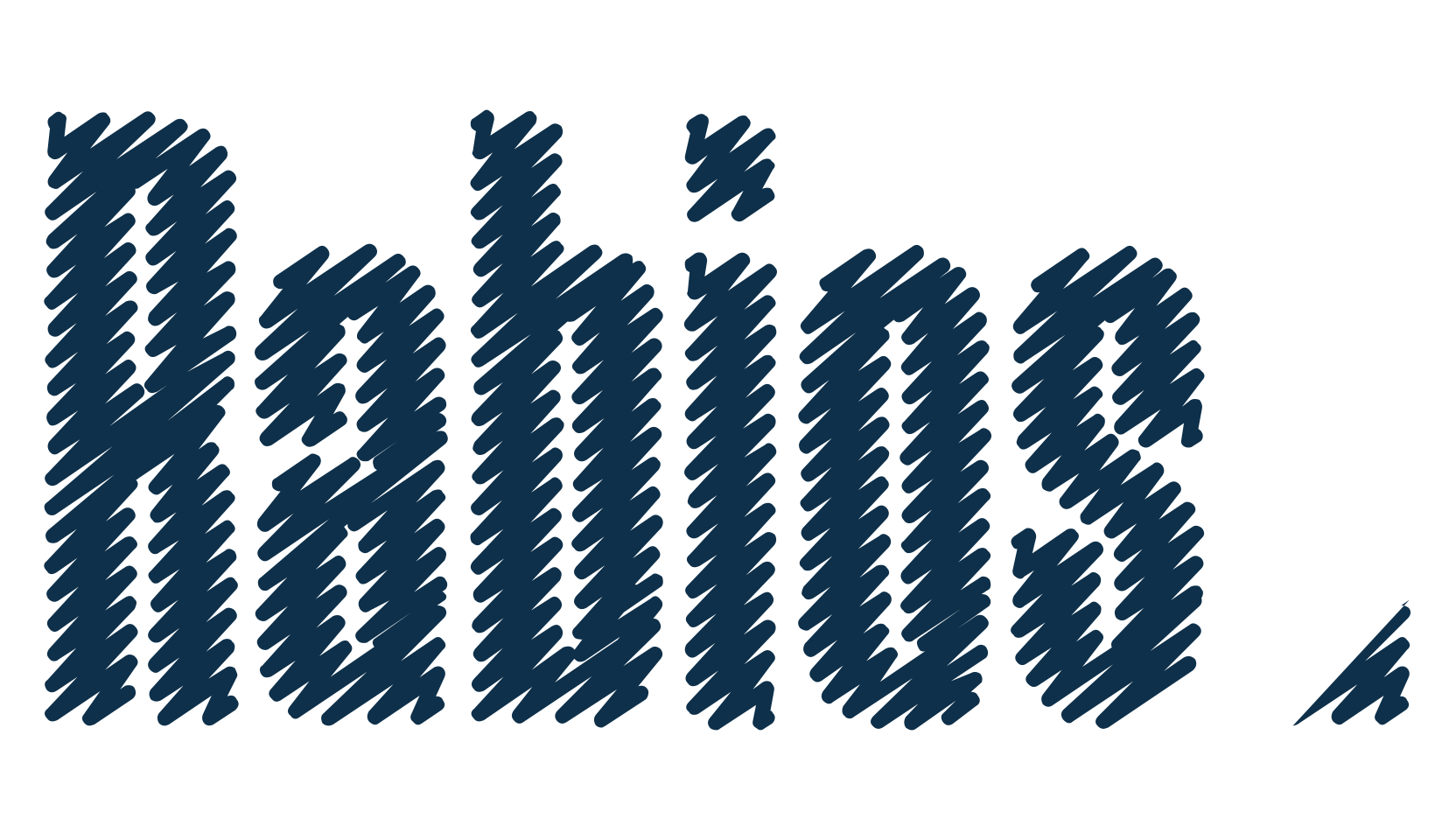 Rabiosa, fancy distorted decorative font preview