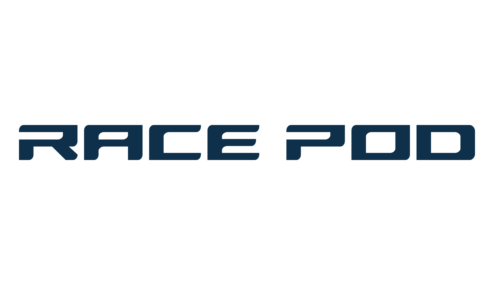 Race Pod, techno sci-fi font preview