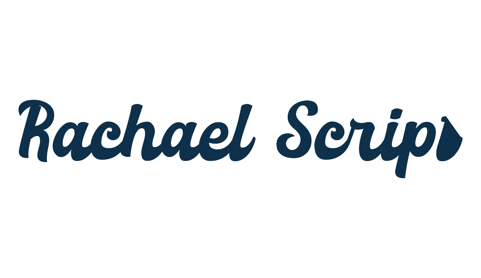 Rachael Script, fancy various decorative script calligraphy font preview