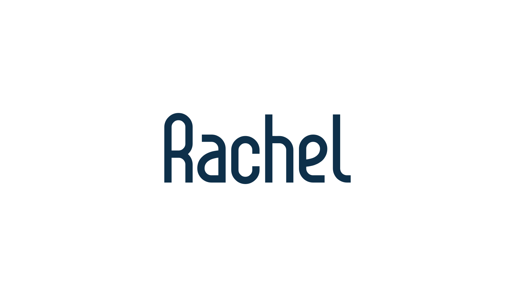 Rachel, sans serif font preview