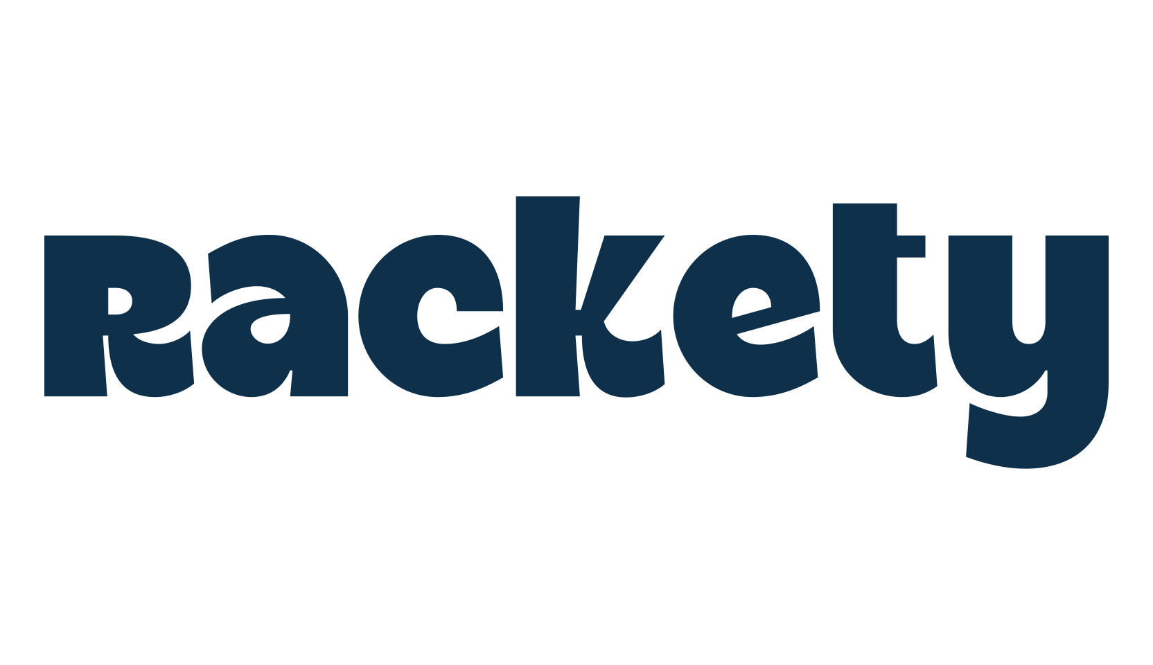 Rackety, sans serif font preview