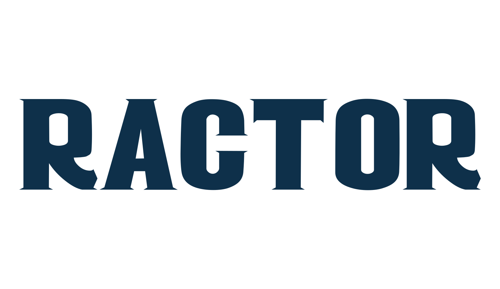 Ractor, modern font preview