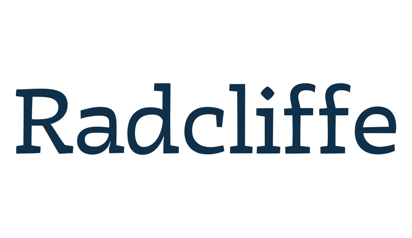 Radcliffe, serif font preview