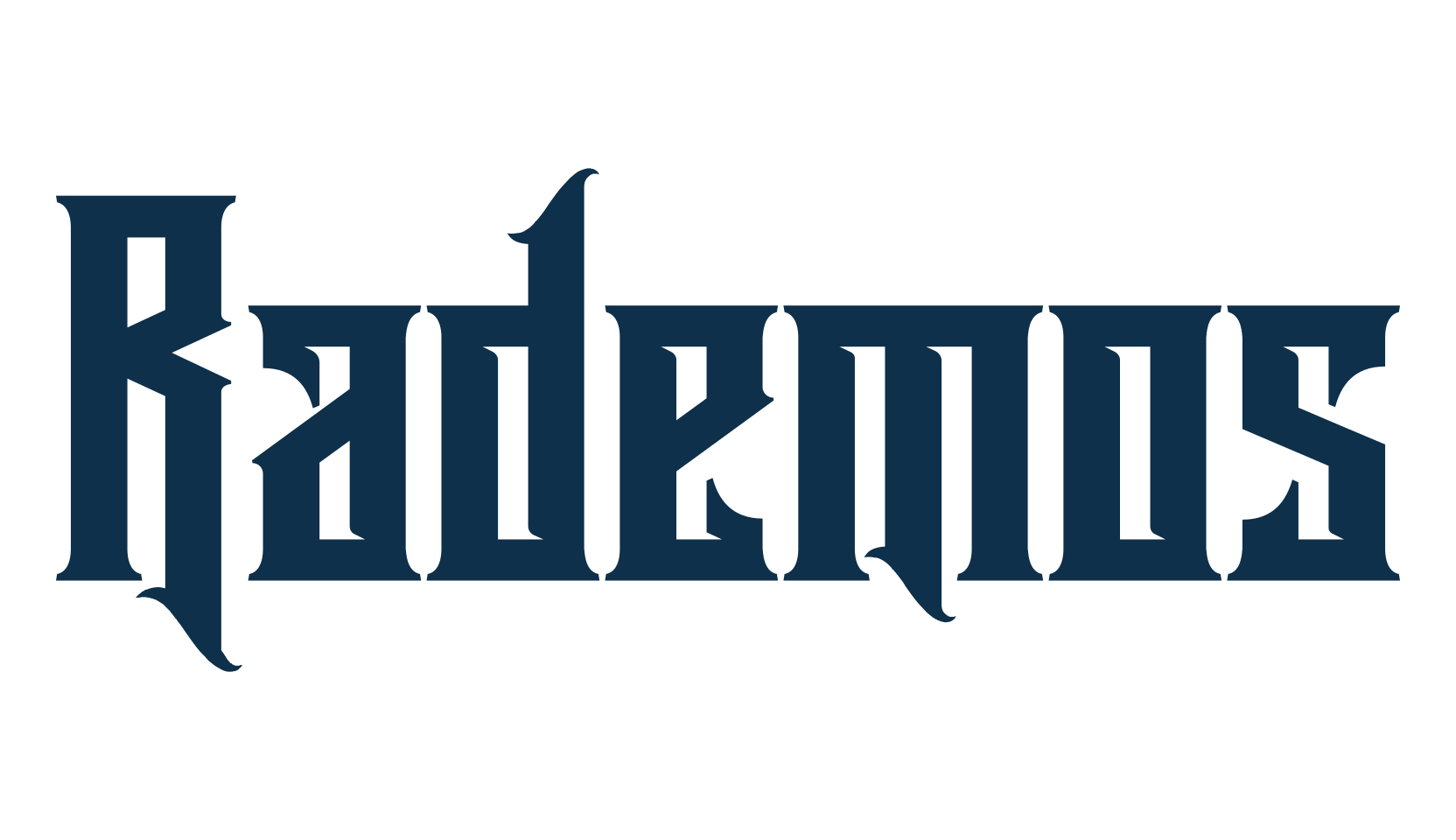 Rademos, modern font preview