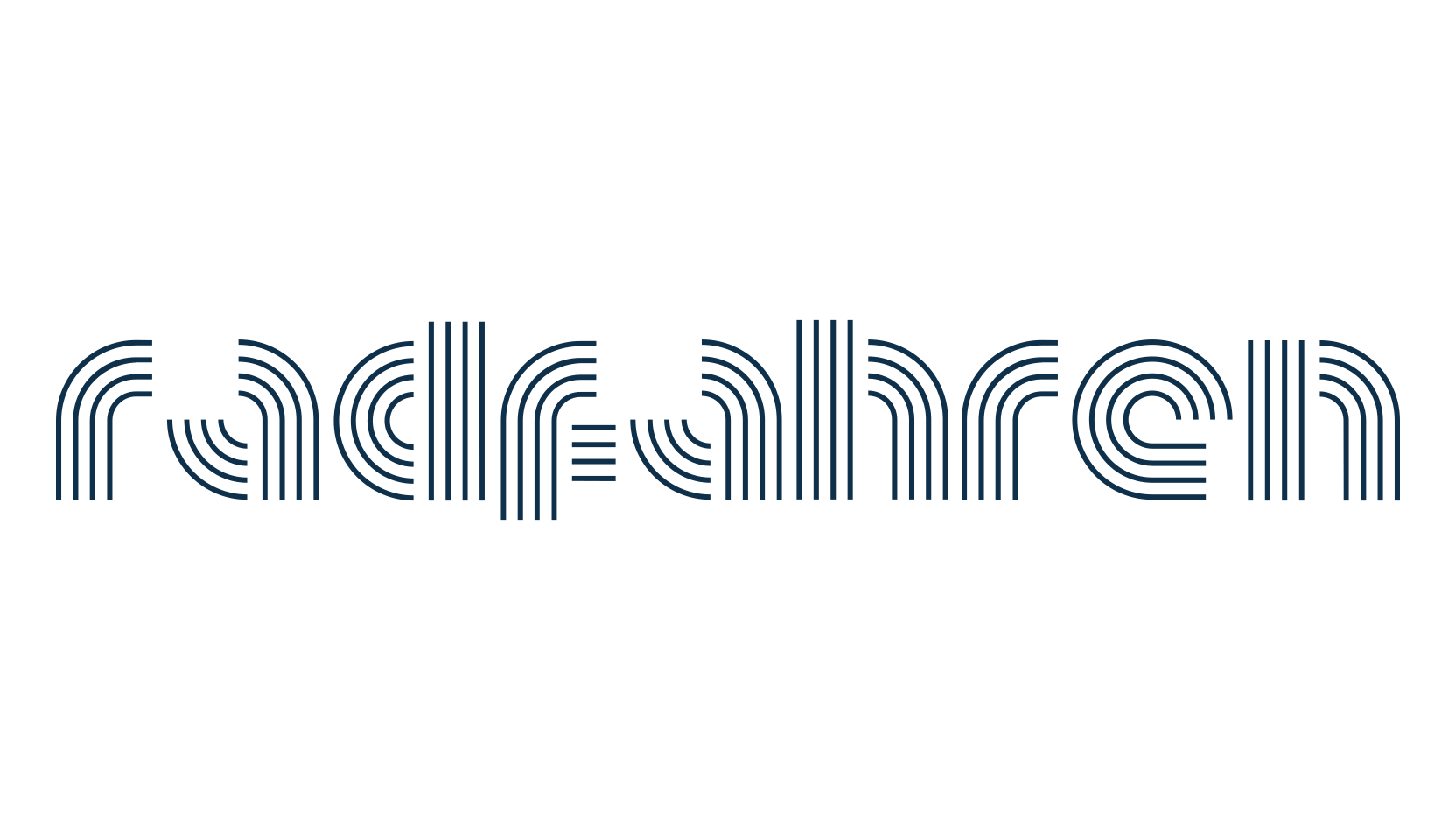 Radfahren, fancy groovy decorative font preview