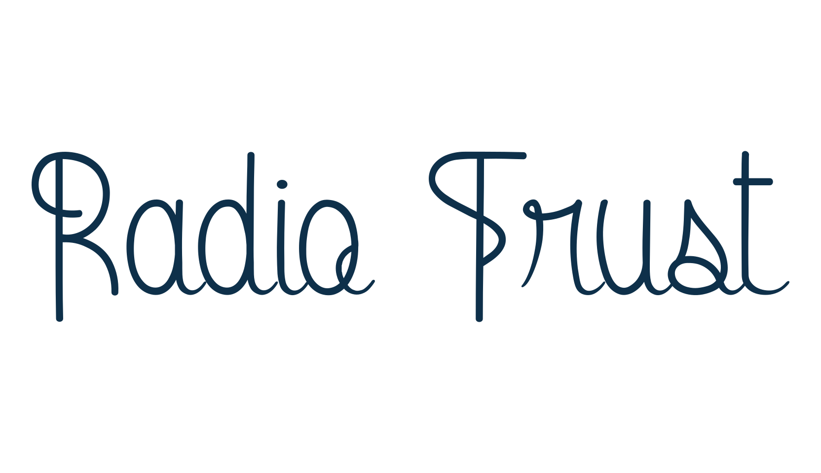 Radio Trust, display market font preview