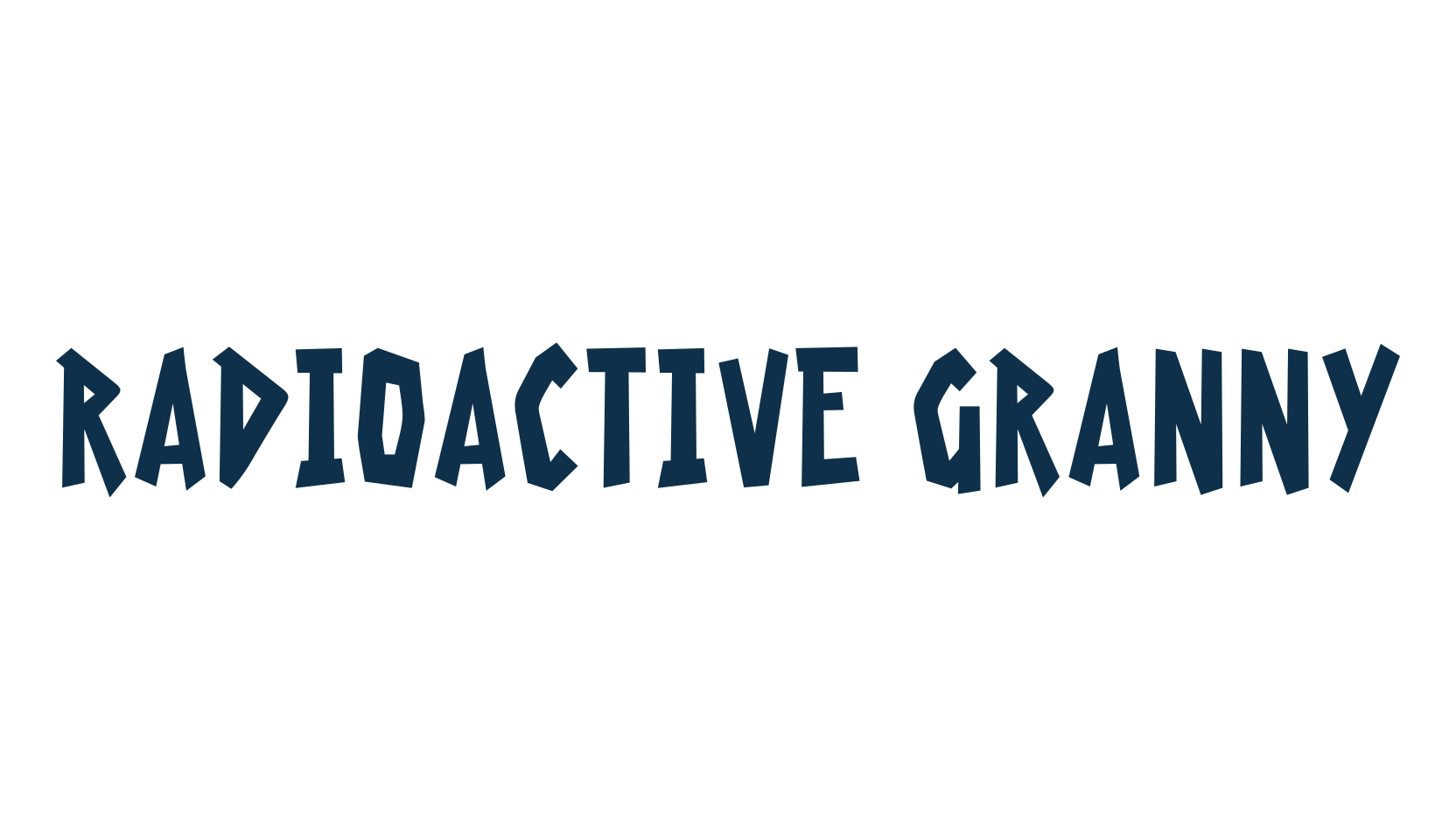 Radioactive Granny, fancy cartoon decorative font preview
