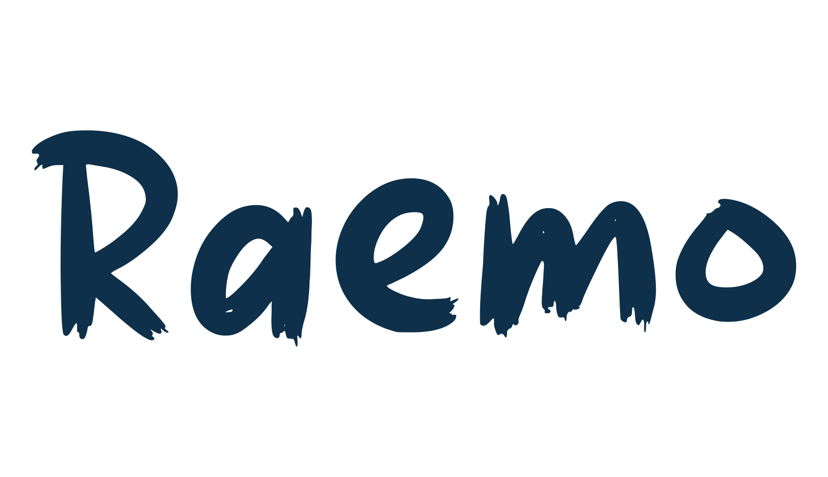 Raemo, script brush fancy decorative calligraphy font preview