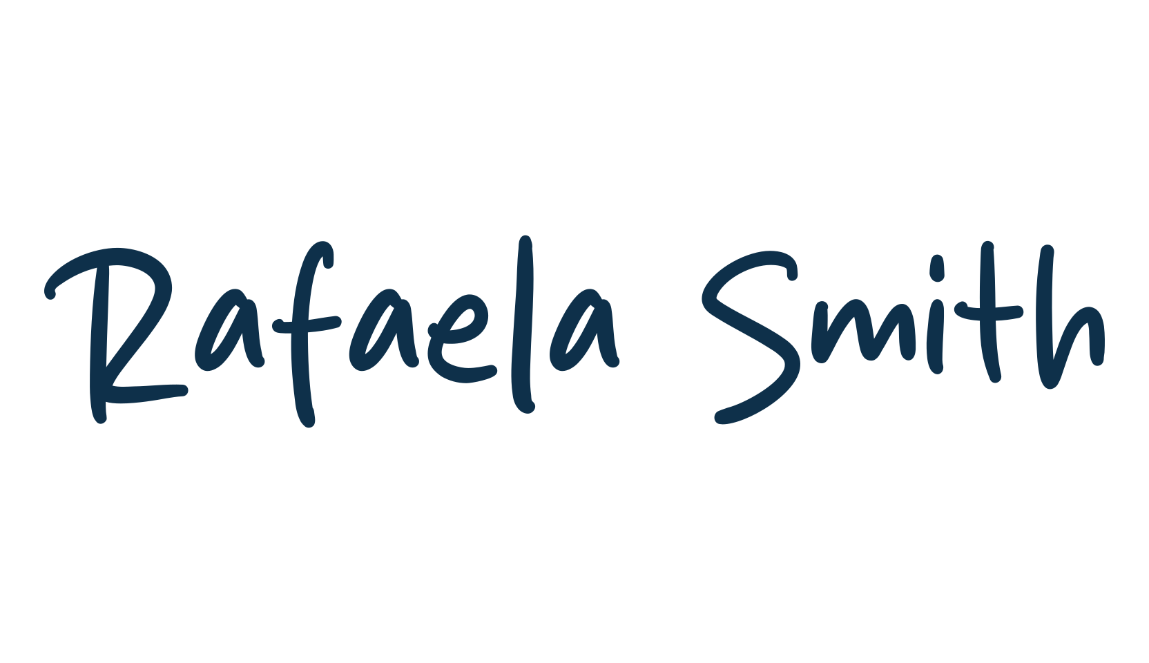 Rafaela Smith, script handwritten fancy decorative calligraphy font preview