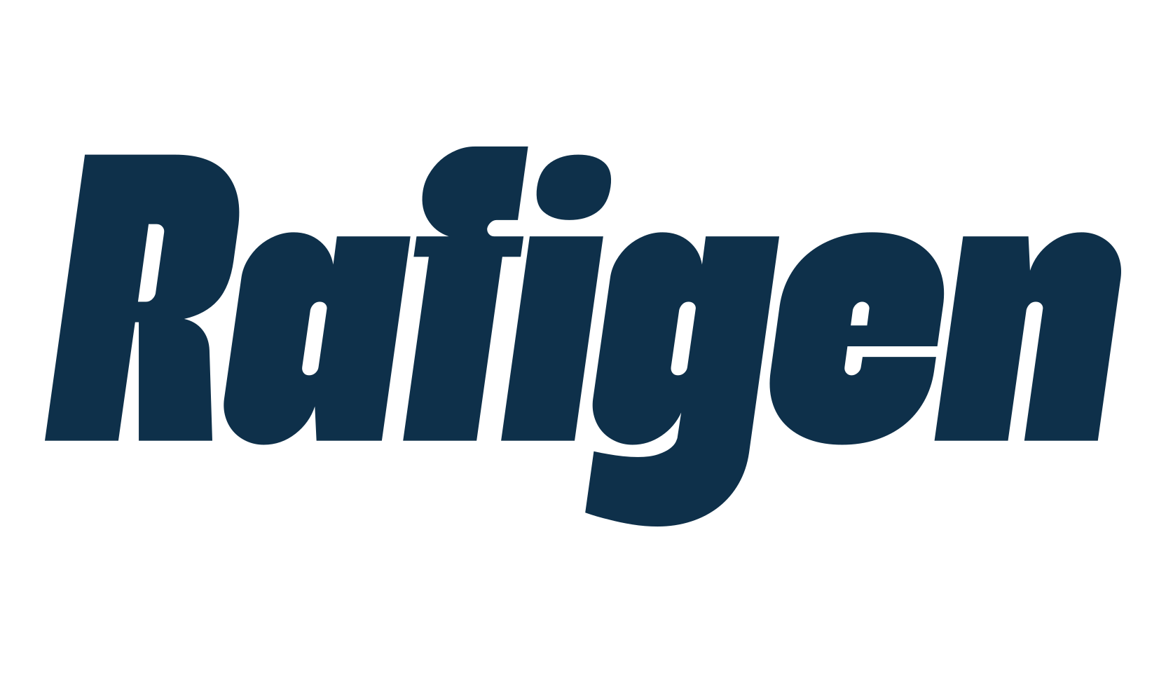 Rafigen, basic sans serif font preview