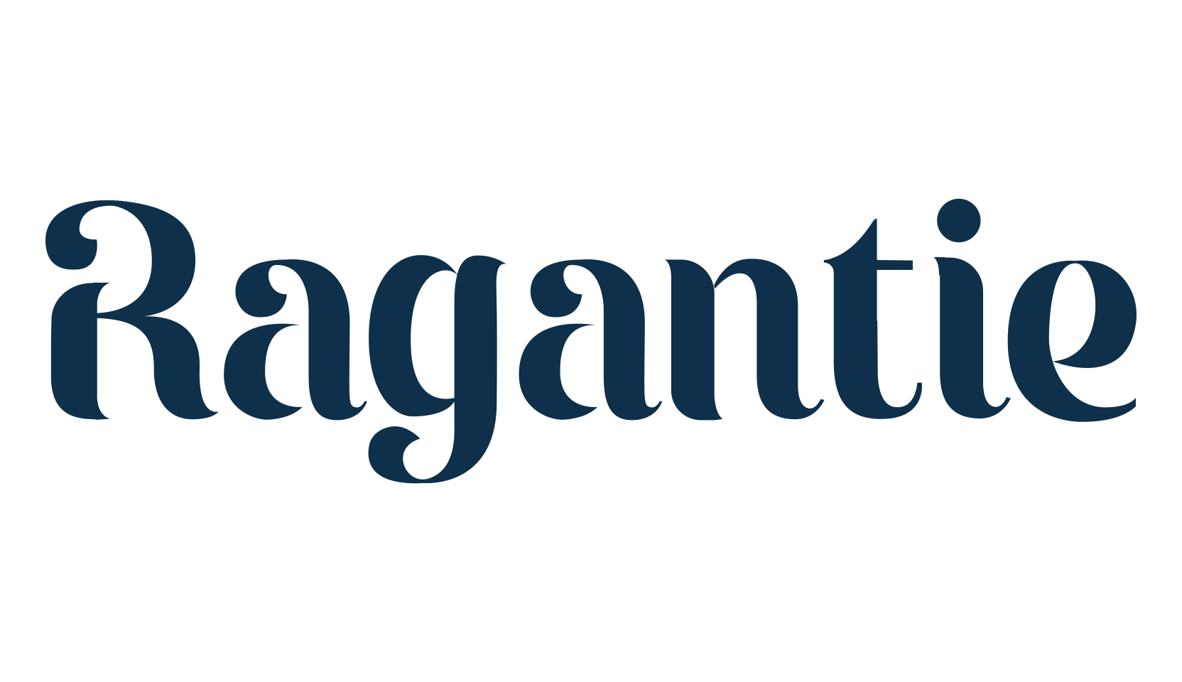 Ragantie, retro font preview