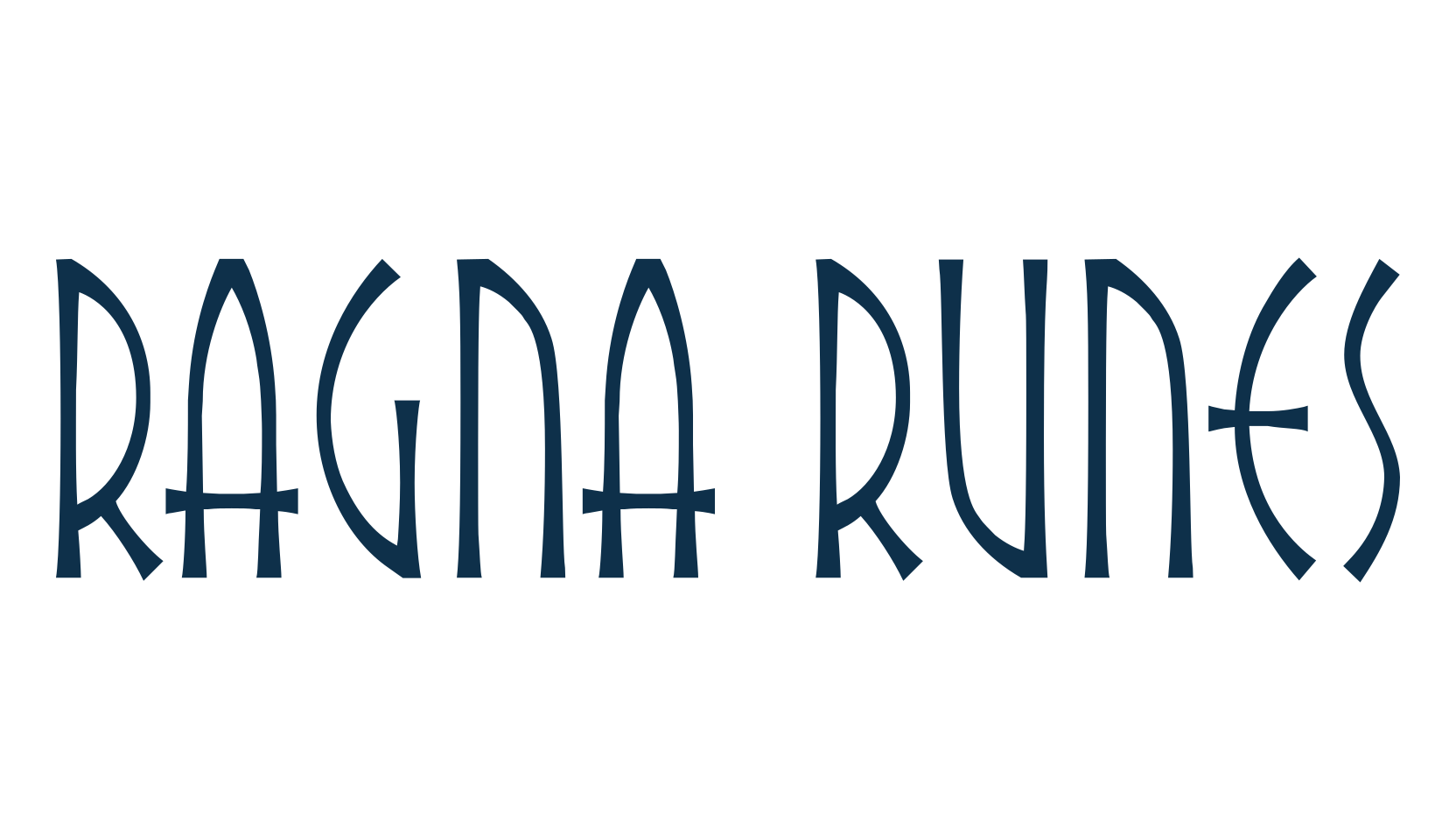 Ragna Runes, various font preview