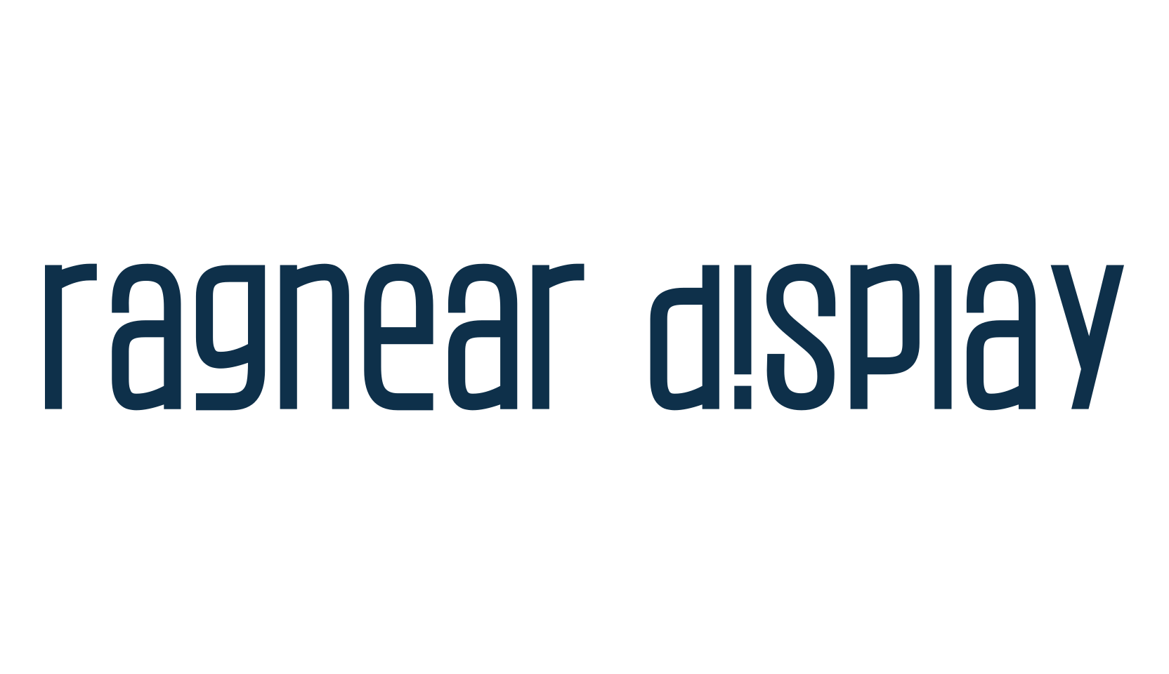 Ragnear Display, basic sans serif font preview