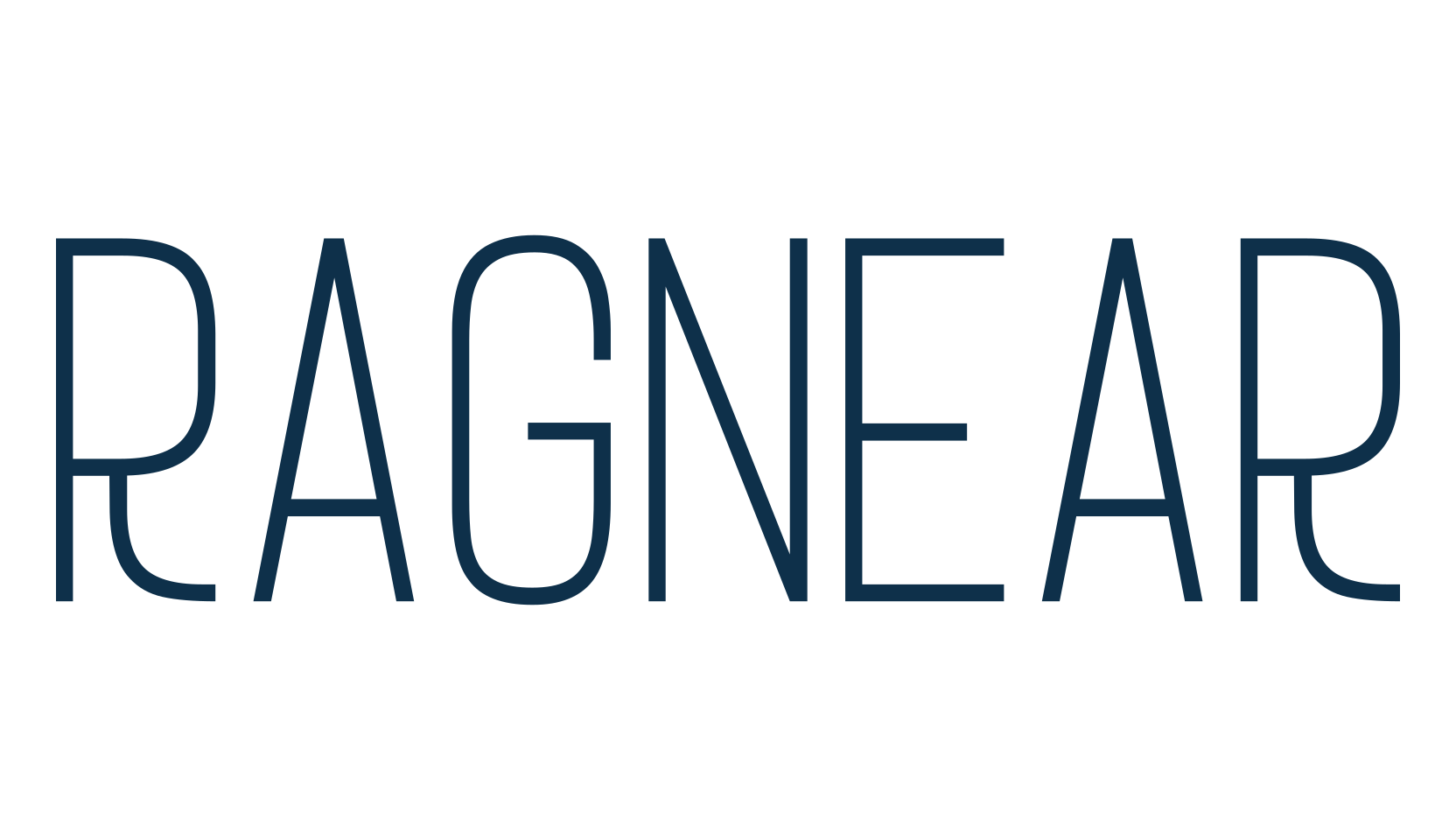 Ragnear, basic sans serif font preview