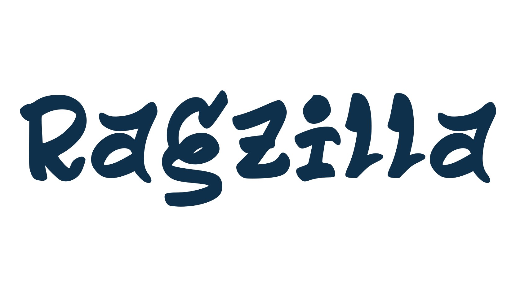 Ragzilla, script graffiti fancy decorative calligraphy font preview