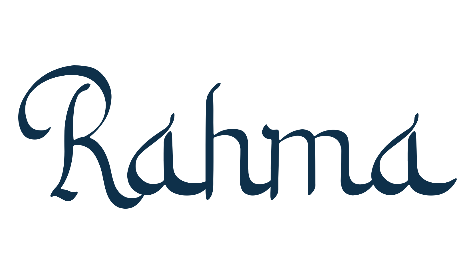 Rahma, arabic font preview