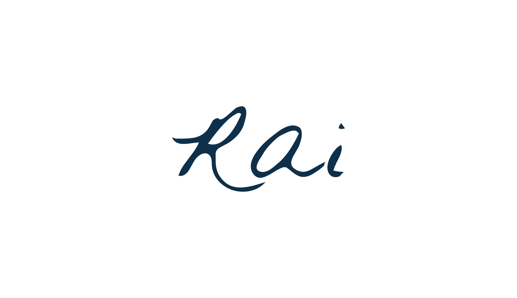 Rai, handwriting font preview