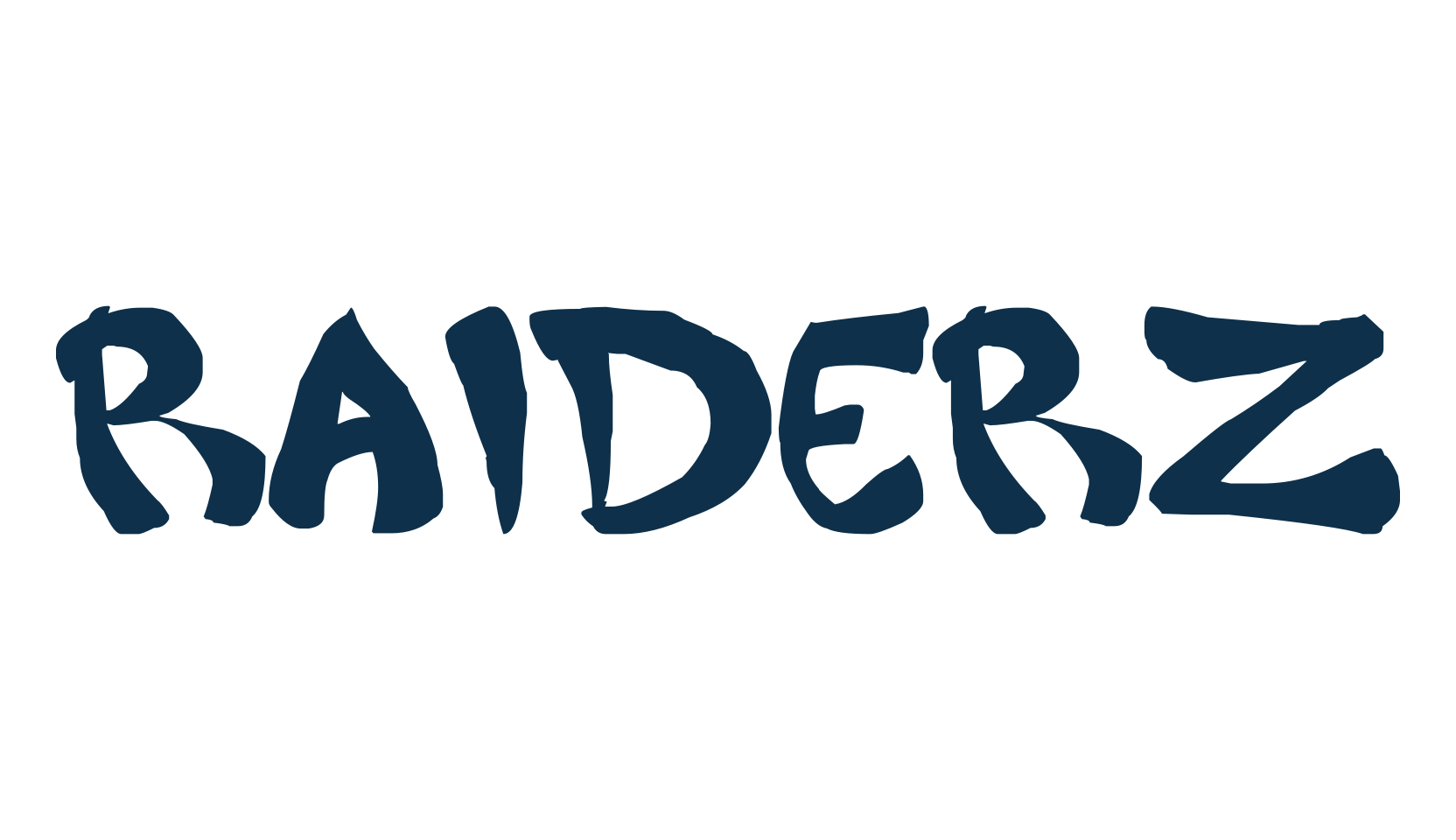 Raiderz, various font preview