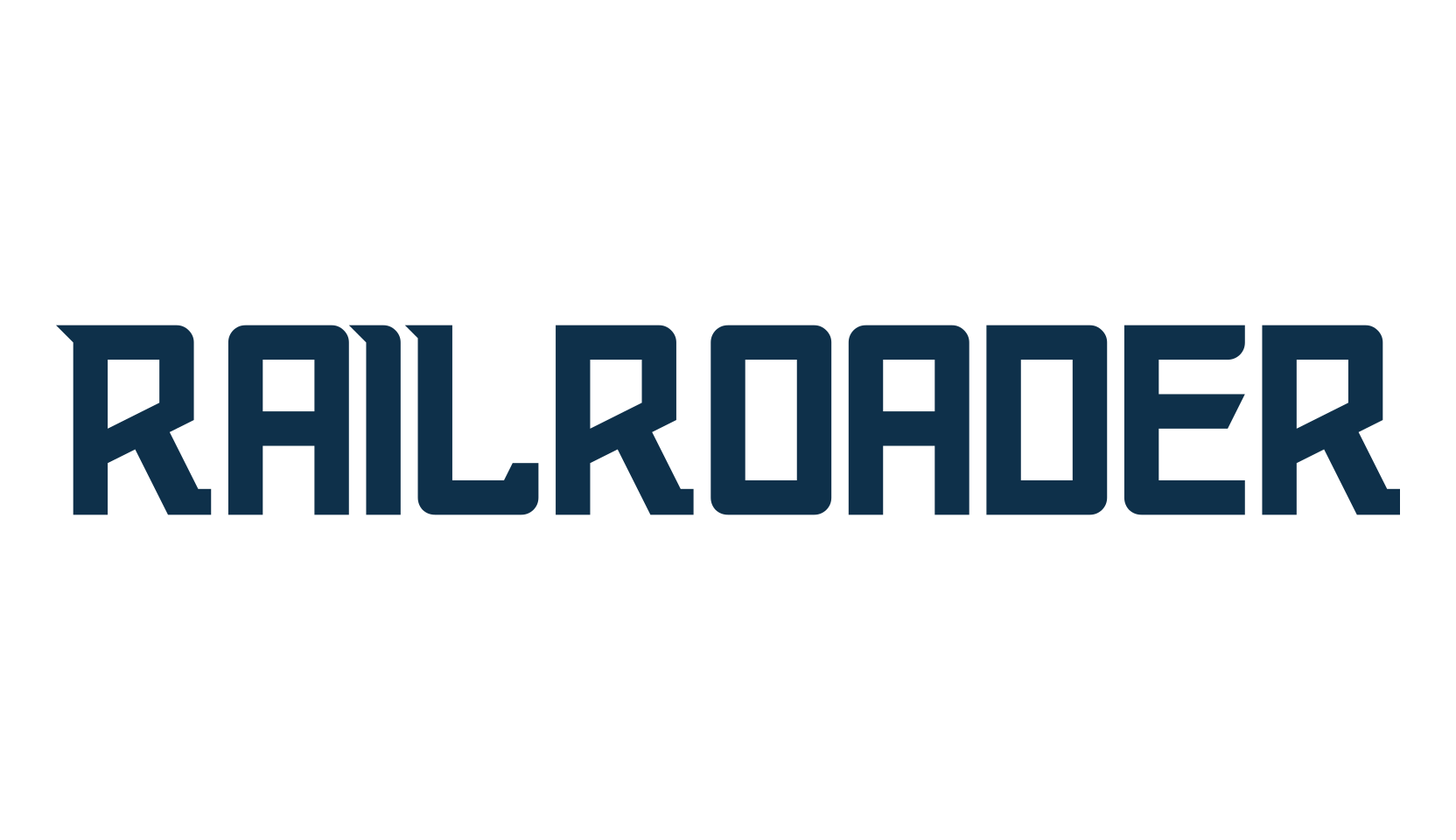 Railroader, fancy various decorative font preview