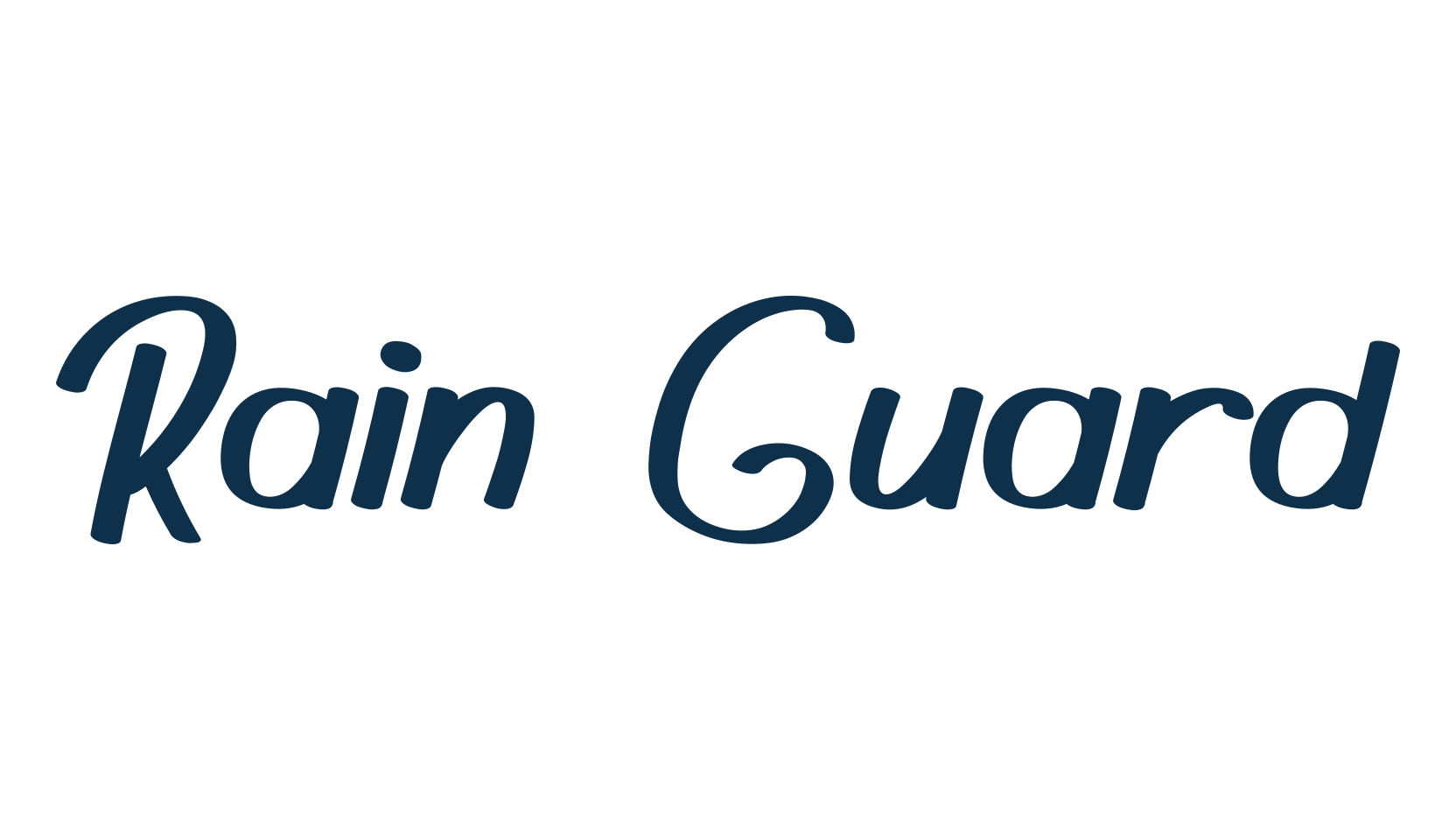 Rain Guard, display market font preview