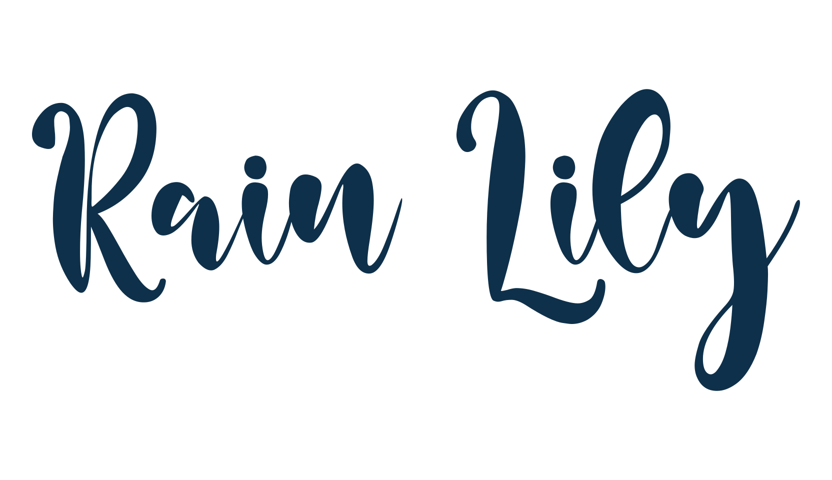 Rain Lily (rain-lily-2), fancy various decorative script calligraphy font preview