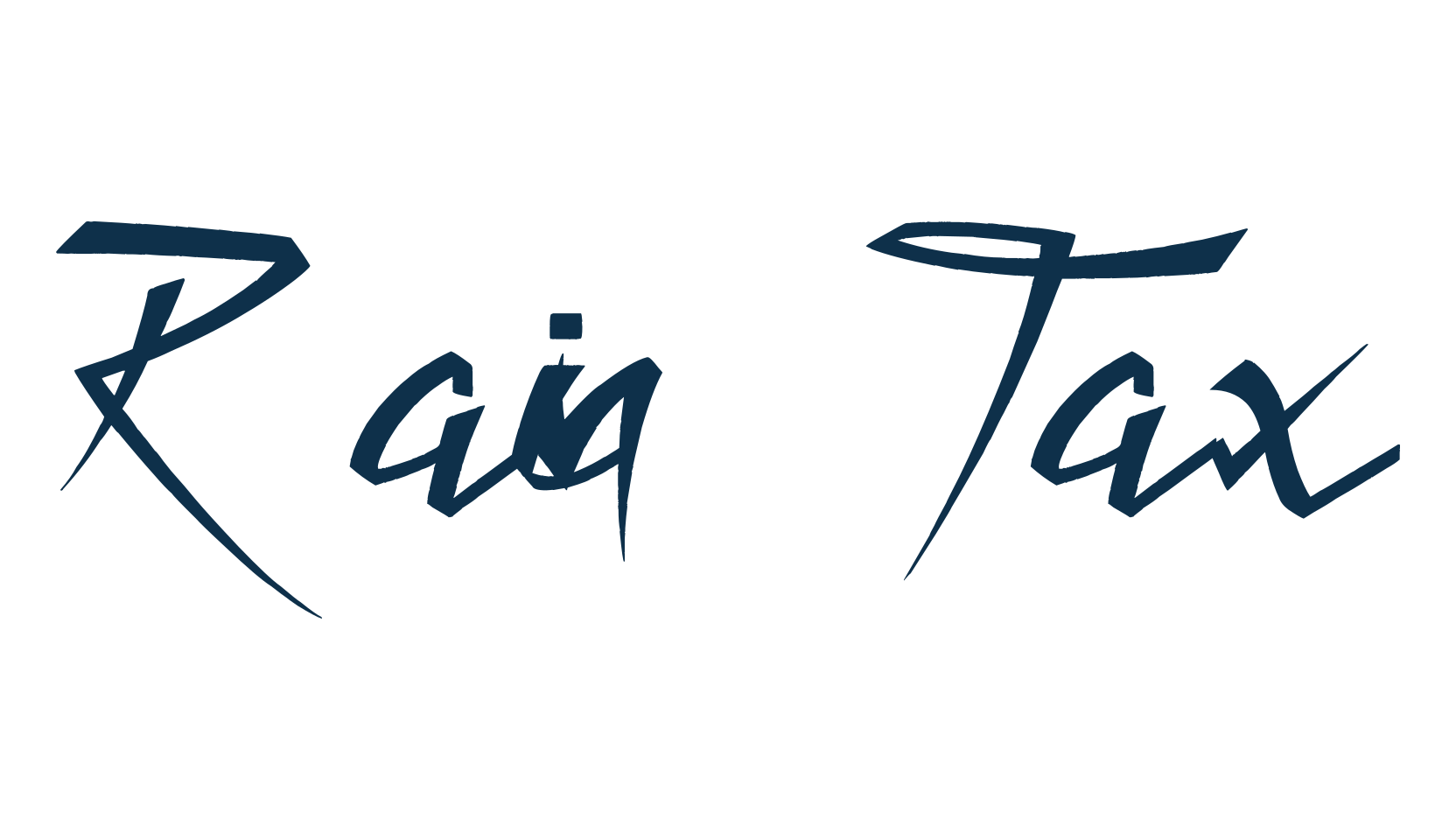 Rain Tax, fancy various decorative script calligraphy font preview