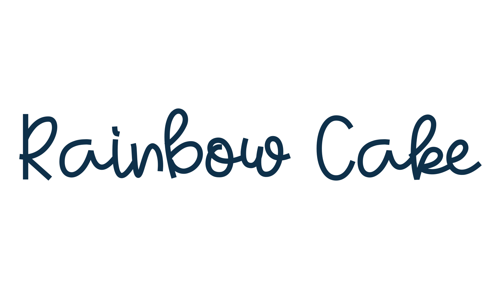 Rainbow Cake (rainbow-cake), display market font preview