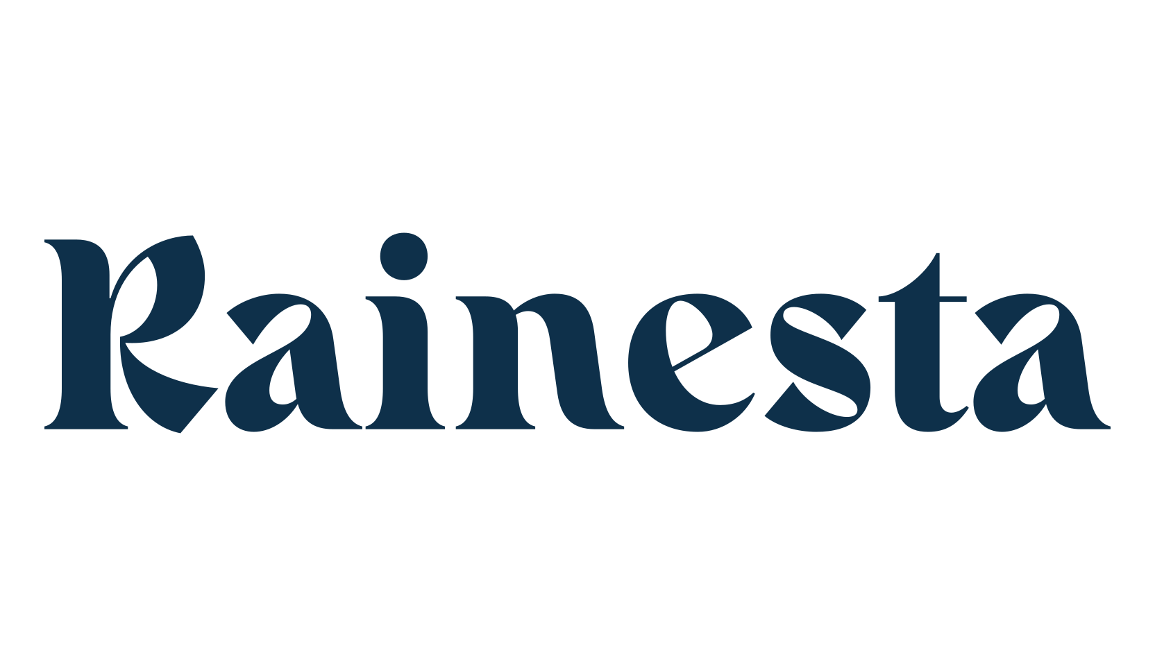 Rainesta, retro font preview