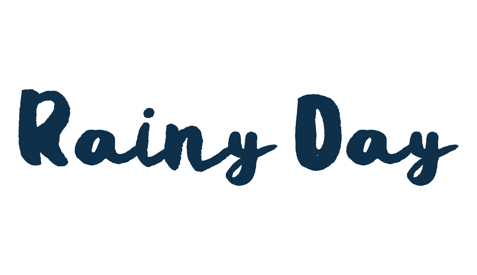 Rainy Day (rainy-day-2), script brush fancy decorative calligraphy font preview