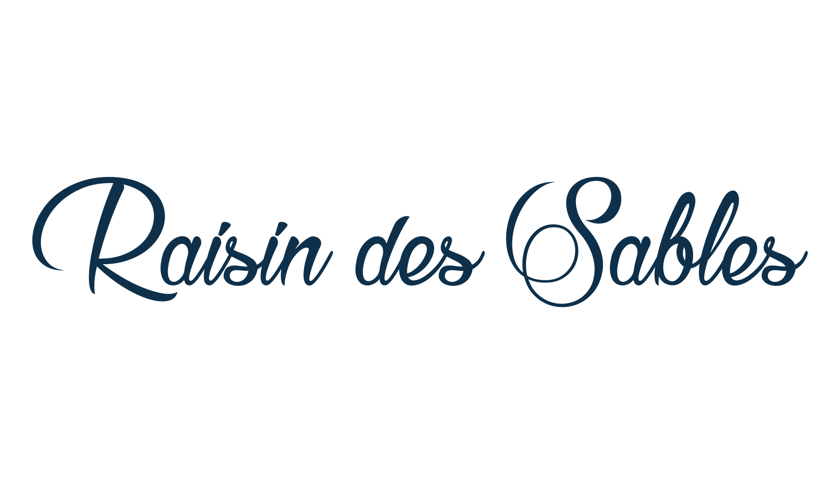 Raisin des Sables, fancy various decorative script calligraphy font preview