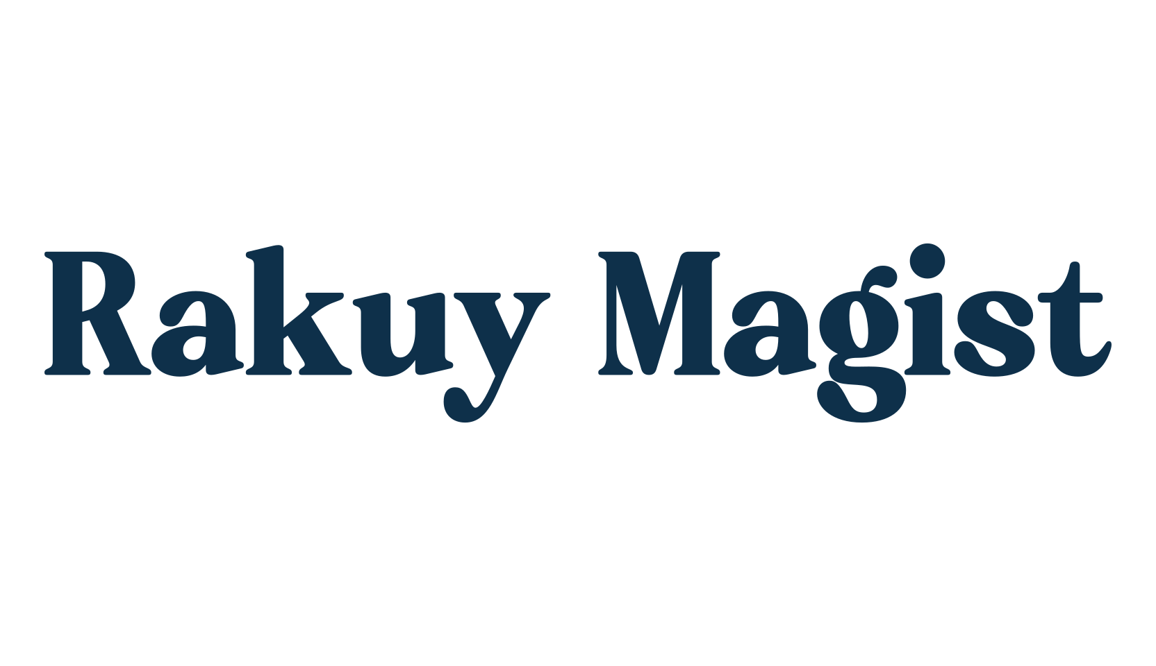 Rakuy Magist, basic serif font preview