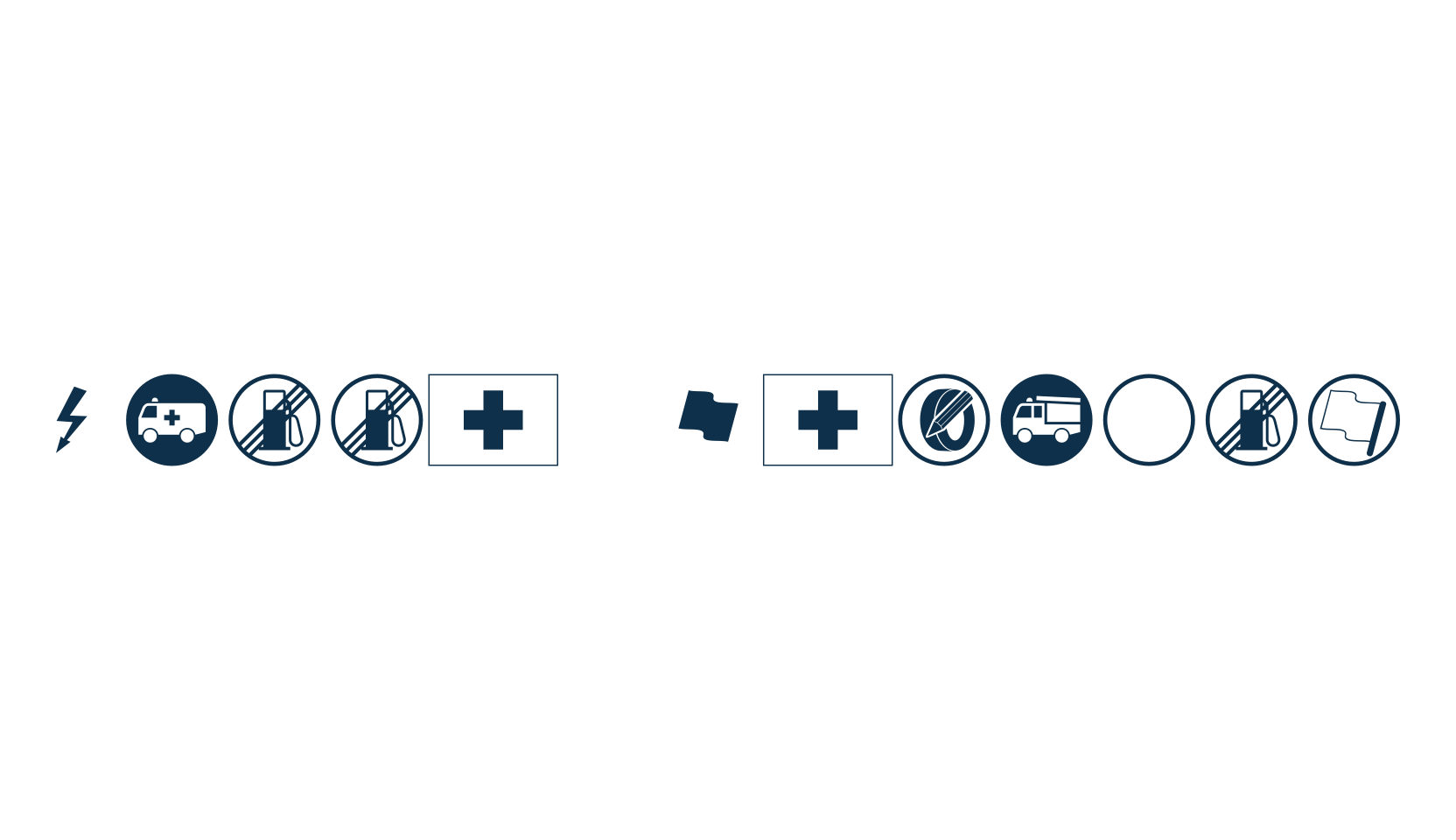 Rally Symbols, display market font preview