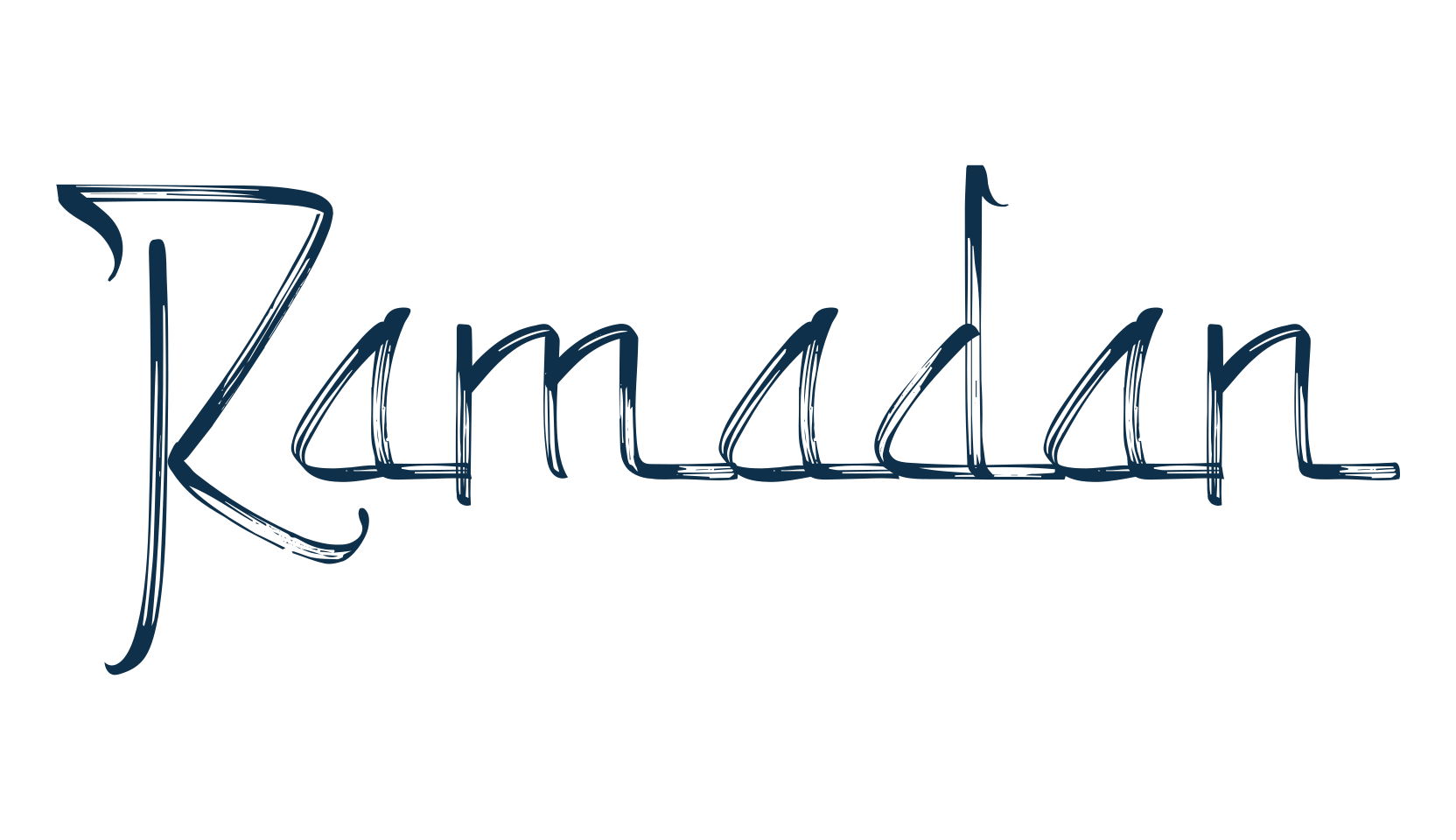 Ramadan, arabic font preview