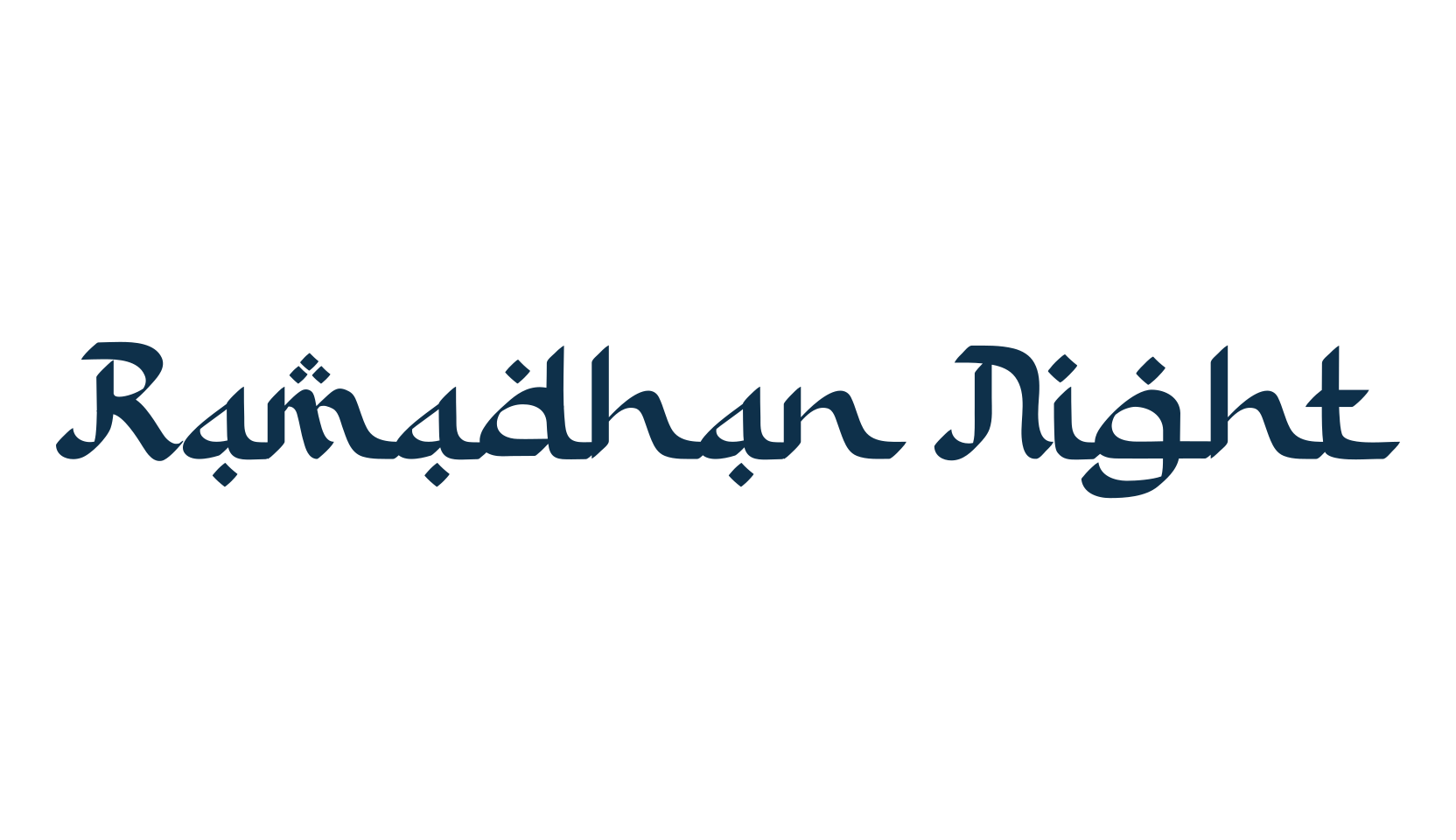 Ramadhan Night, foreign look arabic font preview