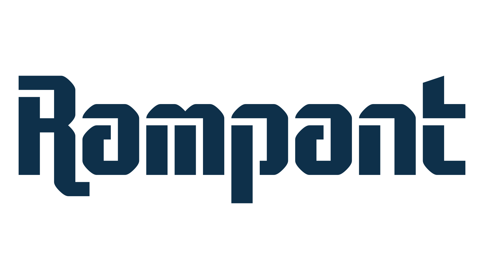 Rampant, fancy various techno sci-fi font preview